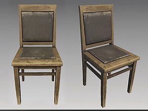 Horror Chair | 3D Furniture | Unity Asset Store