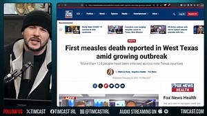 First Measles Death Reported In Texas Outbreak, RFK Jr Faces First Test As HHS Secretary | Tim Pool
