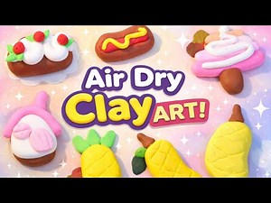 Air Dry Clay Art Ideas 😍 Easy Cute DIY Creations for Beginners | Satisfying Clay Compilation