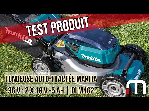 Test tondeuse Makita DLM462 : le confort de la coupe électrique
