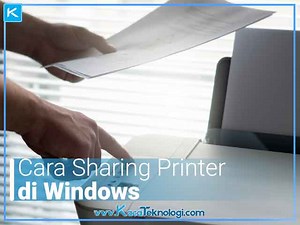 Cara Sharing Printer Menggunakan Jaringan LAN / Wi-Fi Di Windows - Kaca Teknologi