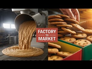 Inside a Massive Biscuit Factory: From Dough to Market (Full Process)