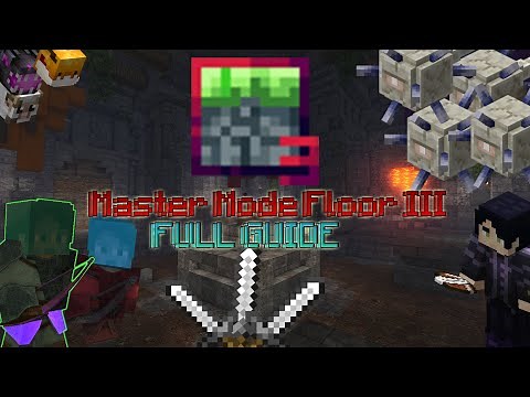 MASTER MODE FLOOR 3 FULL GUIDE! Hypixel Skyblock!