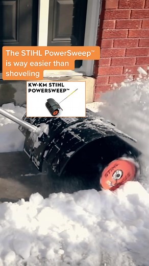 STIHL PowerSweep™: Effortless Snow Removal Made Easy