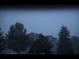 June 2012 North American Derecho From Montgomery Village, Maryland