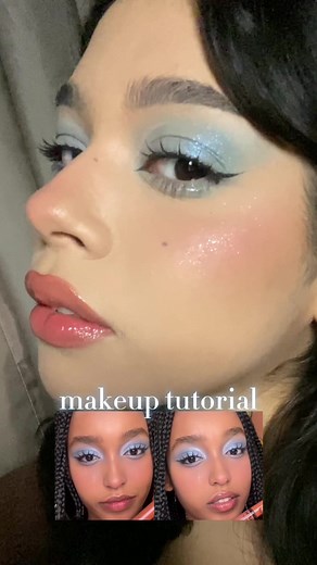 Sky Blue Makeup Tutorial | Makeup Inspo | Beauty