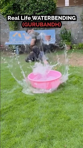 Real life Waterbending