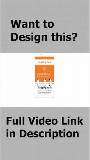 How to Design a Notebook-Style Infographic in PowerPoint 📒✨
