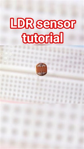 LDR sensor tutorial💥.#shorts#subscribe