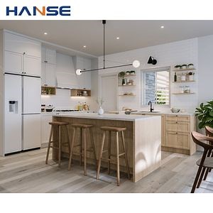 [Hot Item] Stylish Open Style Modern Kitchen Furniture White Shaker Kitchen Cabinet