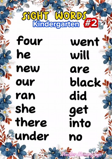 2.6K views · 25 shares | Sight words for kindergarten #vocabulary #knowledge #FreeTutorial #tutorial #education #educate #students #teacher #viralreels #fbreels #fbreelsvideo #fypシ゚viral #fypシ #fypシ゚ #fbviral #fyp #viralshorts #kindergarten #kinder #freedom #FYI #fyp代做 #fb #fbpost #FB粉專 #reading #read #readmore #English #online | Teach Jonnah | Facebook