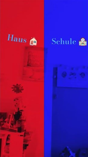 Zu Hause Oder Schule 🏫
