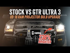STOP Buying Cheap LED Bulbs for Your 09-18 Dodge Ram - Ultra 3 Changes Everything! 238% Brighter!