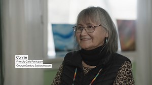 10K views · 238 reactions | The Friendly Calls program is about more than making phone calls - it’s about forming connections. Meet Connie, from George Gordon First Nation, as she shares her story. To learn more please visit: www.redcross.ca/friendlycalls | Canadian Red Cross | Facebook