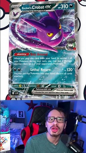 Team Rocket's Crobat ex Makes Spread Decks STRONGER!#pokemon#pokemontcg#destinedrivals
