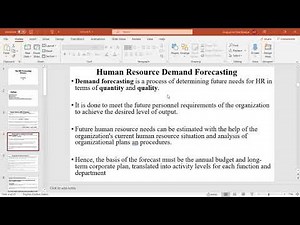 HR Demand Forecasting Lecture 1