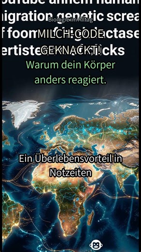46. MILCH-CODE GEKNACKT! 🧬 Warum dein Magen Milch HASST & was das über DICH verrät! 🥛🤯 #Laktose