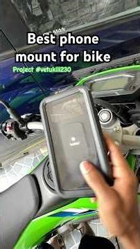 🤳Best phone mount for bike #klx230indian