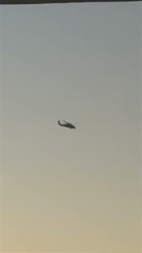Quick fly by of an Apache helicopter