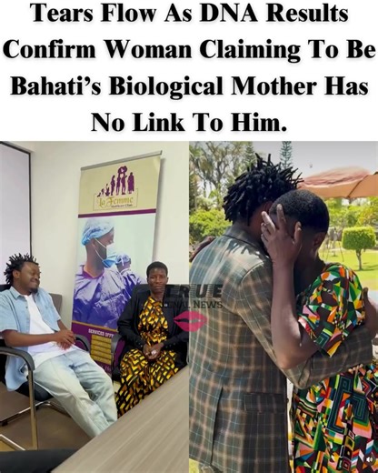 Tears Flow as DNA Confirms Woman Not Bahati's Mother