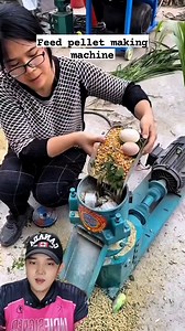 Feed pellets making machine 🤔😲❤️ #viralreelsfb #reelsvideo #fypシ #highlights | Jude J. TV