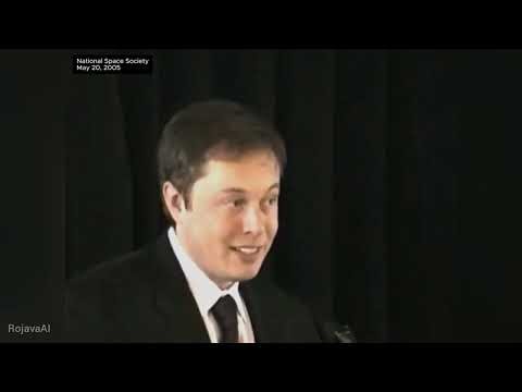 Here's an early presentation of SpaceX by Elon Musk in May 2005