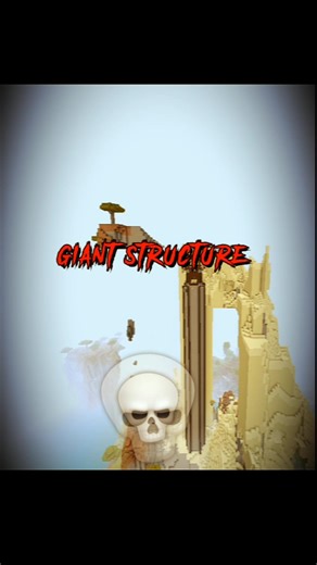 Minecraft Giant Structure Seed Moment in Bedrock Edition