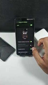 How to Set AOD on Samsung One UI Phone