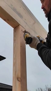 Amazing wooden roof beam frame connection assembly working tips | Sanford Civil Consultant