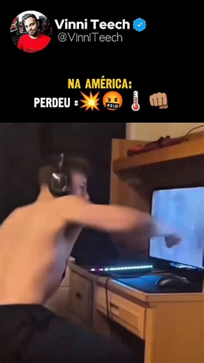 América x Brasil: ☠️ Segue para mais memes! . . . #informatica #pc #setup #reels #viral | VinniTech