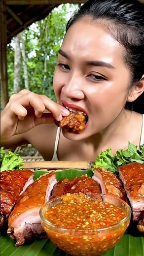 🤤 Slow Roasted Pork Belly — Crunchy Skin and Juicy Meat