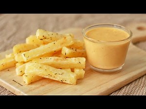 Crispy French Fries and Cheese Sauce | How To Make Crispy French Fries