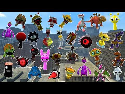 🏣 BIG CITY SPRUNKI MR SUN FUN COMPUTER MISS WENDA YELLOW PINKI COOL AS ICE SPARTAN KICKING IN GMOD