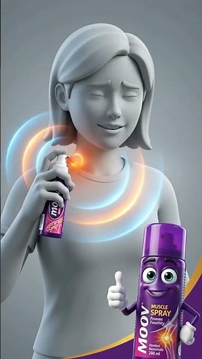 💨 Moov Spray – Fast & Easy Pain Relief! #spray #moov #painrelief