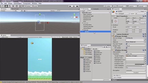 【Unity教程】教你用Buton实现重新开始游戏效果！