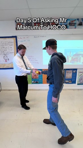 Day 5 of Asking Mr. Marcum to HOCO