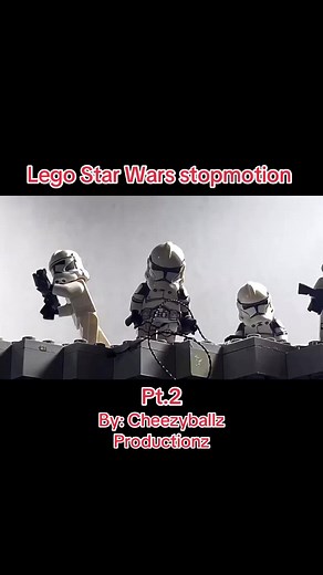 Lego Star Wars Stop Motion: 501st vs. Separatists Part 2