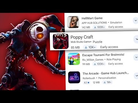 I Found ( POPPY PLAYTIME MINECRAFT VERSION ) 😰 #minecraft