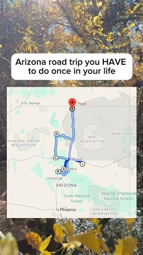 The ultimate Arizona road trip you HAVE to do once in your life!