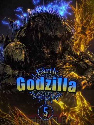 Evolved Godzilla Vs Godzilla Earth