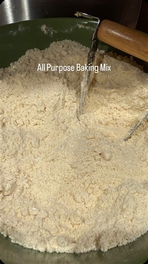 All Purpose Mix Bisquick Sub For Biscuits, shortcakes, dumplings, pancakes, waffles etc. 5 cups flour 1/4 cup Baking powder 2 tbsp sugar 1 tsp salt 1 cup softened butter Mix all dry ingredients Cut in butter Store in refrigerator #kitchen #tips #recipe #mix #homemade | Hughes Farm & Apiary