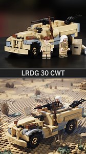 LRDG 30 CWT - Long Range Desert Group Truck This is a limited Preorder Kit: We will only make as many kits as are preordered by midnight on Monday, July 14th #brickmania #brickmaniatoys #brickarms | Brickmania