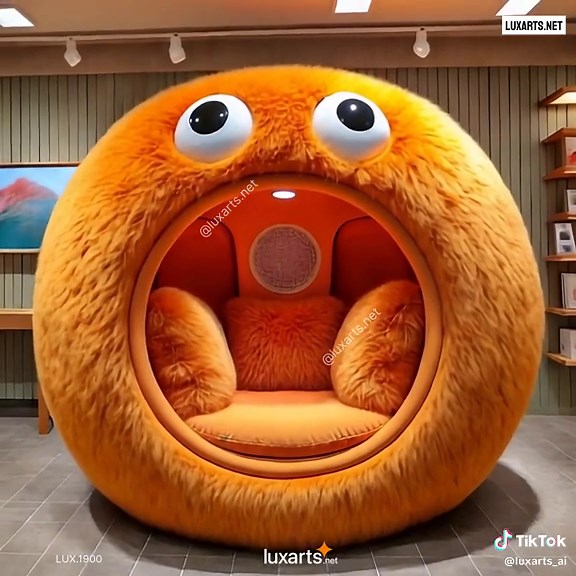 Whimsical Creature-Inspired Lounging Dens by Luxarts