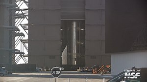 111K views · 1K reactions | Just moments ago, the Mega Bay 2 door opened to reveal Ship 34 on its transport stand. We expect the next step is for the Starlink Simulators to be loaded ahead of a potential roll out to the launch site over night. Stay tuned to our 24/7 livestream, Starbase Live, to keep tabs on the progress. Link in the comments below.  | NASASpaceflight.com | Facebook