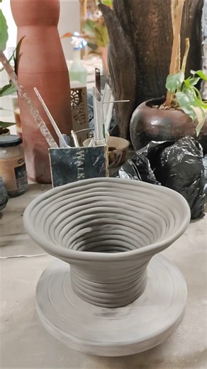 #coiling #ceramic #trending #pottery #skills