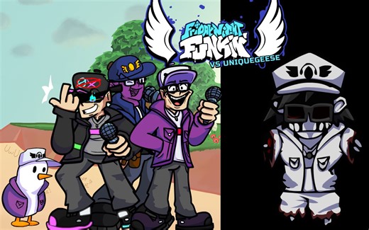 FNF优质模组 Vs UniqueGeese 1.1更新 全流程