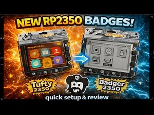 Badger2350 & Tufty2350 – Pimoroni's Best Badges Yet