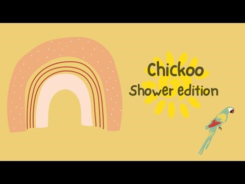 Chickoo taking bath