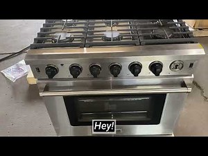 Thor Kitchen HRG3618U 36 in Freestanding Professional Style Gas Range Review