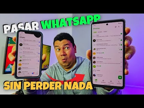 📱 ¡PASAR WHATSAPP entre Android y iPhone SIN PERDER NADA! 🚀